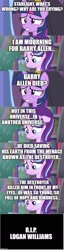 Size: 500x1968 | Tagged: safe, edit, edited screencap, screencap, character:starlight glimmer, character:twilight sparkle, character:twilight sparkle (alicorn), species:alicorn, species:pony, barry allen, comic, crying, in memoriam, rest in peace, screencap comic, the flash