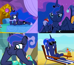 Size: 921x809 | Tagged: safe, edit, edited screencap, screencap, character:princess luna, species:alicorn, species:pony, episode:between dark and dawn, episode:luna eclipsed, g4, my little pony: friendship is magic, best princess, cute, female, lunabetes, solo