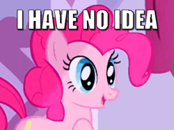 Size: 384x287 | Tagged: safe, edit, edited screencap, screencap, character:pinkie pie, episode:suited for success, g4, my little pony: friendship is magic, caption, cropped, female, image macro, meme, reaction image, solo, text