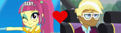 Size: 696x193 | Tagged: safe, edit, edited screencap, screencap, character:sour sweet, character:trenderhoof, equestria girls:dance magic, equestria girls:friendship games, g4, my little pony: equestria girls, my little pony:equestria girls, spoiler:eqg specials, female, male, shipping, shipping domino, sourhoof, straight