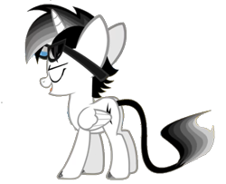 Size: 601x489 | Tagged: safe, edit, edited screencap, screencap, oc, oc only, oc:thunder blight, species:alicorn, species:pony, photo, simple background, solo, transparent background