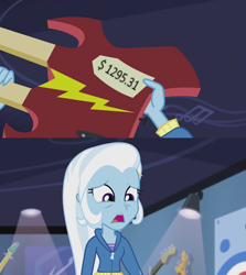 Size: 1280x1436 | Tagged: safe, edit, edited screencap, screencap, character:trixie, episode:guitar centered, equestria girls:rainbow rocks, g4, my little pony: equestria girls, my little pony:equestria girls, meme, rock tv, super mario world (tv series)