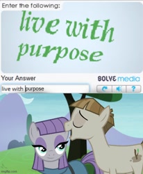 Size: 500x606 | Tagged: safe, edit, edited screencap, screencap, character:maud pie, character:mudbriar, episode:the maud couple, g4, my little pony: friendship is magic, caption, image macro, meme, text