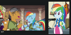 Size: 473x233 | Tagged: safe, edit, screencap, character:quibble pants, character:rainbow dash, episode:stranger than fanfiction, my little pony:equestria girls, double rainbow, google images
