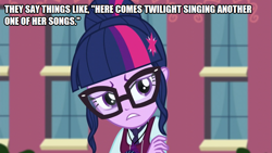 Size: 889x500 | Tagged: safe, edit, edited screencap, screencap, character:twilight sparkle, character:twilight sparkle (scitwi), species:eqg human, equestria girls:friendship games, g4, my little pony: equestria girls, my little pony:equestria girls, female, glasses, solo
