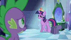 Size: 1280x720 | Tagged: safe, edit, screencap, character:princess celestia, character:princess luna, character:rarity, character:spike, character:twilight sparkle, character:twilight sparkle (alicorn), species:alicorn, species:dragon, species:pony, species:unicorn, episode:the last problem, equestria girls:equestria girls, g4, my little pony: equestria girls, my little pony: friendship is magic, my little pony:equestria girls, animated, big crown thingy, clothing, coronation, coronation dress, crown, crying, dress, element of magic, epic fail, fail, jewelry, mirror, regalia, second coronation dress, sound, spider, spider web, tears of joy, tripping, webm, wiping tears