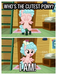 Size: 2522x3326 | Tagged: safe, edit, edited screencap, screencap, character:cozy glow, species:pegasus, species:pony, episode:marks for effort, g4, my little pony: friendship is magic, caption, comic, cozybetes, cute, female, filly, solo, truth