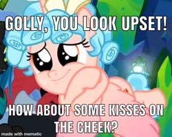 Size: 1200x958 | Tagged: safe, edit, edited screencap, screencap, character:cozy glow, species:alicorn, species:pony, episode:the ending of the end, g4, my little pony: friendship is magic, alicornified, caption, cozybetes, cozycorn, cute, female, image macro, meme, race swap, text