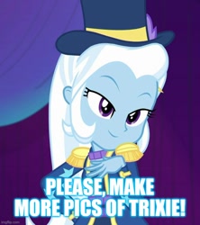 Size: 640x722 | Tagged: safe, edit, edited screencap, screencap, character:trixie, equestria girls:spring breakdown, g4, my little pony: equestria girls, my little pony:equestria girls, spoiler:eqg series (season 2), text