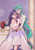 Size: 2480x3508 | Tagged: safe, artist:bubene, character:princess celestia, character:rarity, species:pony, species:unicorn, ship:rarilestia, episode:friendship is magic, g4, my little pony: friendship is magic, bouquet, breasts, cleavage, clothing, cutie mark, cutie mark on clothes, dress, duo, ear piercing, earring, equine, female, fictional species, flower, hairclip, horn, horned humanization, humanized, humanoid, jewelry, lesbian, mammal, my little pony, necklace, piercing, rose, shipping, species swap, tiara, tuxedo, veil, wedding dress