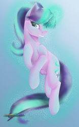 Size: 800x1280 | Tagged: safe, artist:eyesorefortheblind, character:starlight glimmer, species:pony, species:unicorn, g4, looking at you, magic, solo