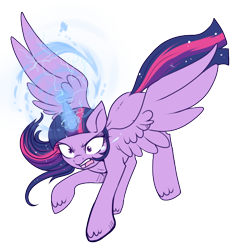 Size: 600x641 | Tagged: safe, artist:lulubell, character:twilight sparkle, character:twilight sparkle (alicorn), species:alicorn, species:pony, angry, crying, female, magic, simple background, solo, transparent background