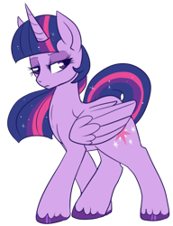 Size: 371x482 | Tagged: safe, artist:lulubell, character:twilight sparkle, character:twilight sparkle (alicorn), species:alicorn, species:pony, female, simple background, solo, transparent background
