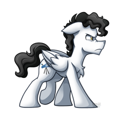 Size: 907x907 | Tagged: safe, artist:bcpony, character:starry eyes, species:pegasus, species:pony, angry, nose wrinkle, solo