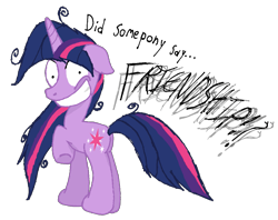 Size: 1255x992 | Tagged: safe, artist:boulderthedragon, character:twilight sparkle, character:twilight sparkle (unicorn), species:pony, species:unicorn, female, friendship, insanity, looking back, mare, messy mane, rear view, solo, twilight fuel, twilight snapple