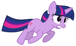 Size: 4500x2702 | Tagged: safe, artist:estories, character:twilight sparkle, character:twilight sparkle (unicorn), species:pony, species:unicorn, female, running, simple background, solo, transparent background, vector