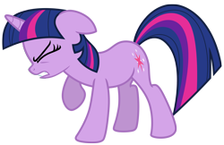 Size: 5000x3238 | Tagged: safe, artist:estories, character:twilight sparkle, character:twilight sparkle (unicorn), species:pony, species:unicorn, eyes closed, female, simple background, solo, transparent background, vector