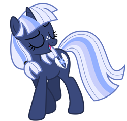 Size: 6806x6462 | Tagged: safe, artist:estories, oc, oc only, oc:silverlay, species:pony, species:unicorn, absurd resolution, eyes closed, female, mare, simple background, solo, transparent background, vector