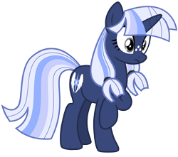 Size: 7524x6665 | Tagged: safe, artist:estories, oc, oc only, oc:silverlay, species:pony, species:unicorn, absurd resolution, female, mare, simple background, solo, transparent background, umbra pony, vector