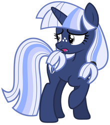 Size: 5277x6007 | Tagged: safe, artist:estories, oc, oc only, oc:silverlay, species:pony, species:unicorn, absurd resolution, blue tongue, female, mare, simple background, solo, transparent background, umbra pony, vector