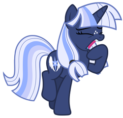 Size: 5914x5686 | Tagged: safe, artist:estories, oc, oc only, oc:silverlay, species:pony, species:unicorn, absurd resolution, blue tongue, cute, eyes closed, female, mare, open mouth, simple background, solo, transparent background, umbra pony, vector, yawn