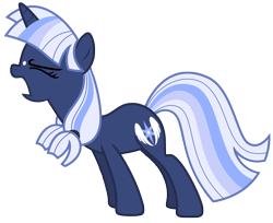 Size: 7898x6458 | Tagged: safe, artist:estories, oc, oc only, oc:silverlay, species:pony, species:unicorn, absurd resolution, eyes closed, female, mare, screaming, simple background, solo, transparent background, umbra pony, vector