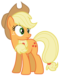 Size: 5133x6457 | Tagged: safe, artist:estories, character:applejack, species:earth pony, species:pony, absurd resolution, female, mare, simple background, solo, transparent background, vector