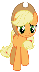 Size: 3710x6797 | Tagged: safe, artist:estories, character:applejack, species:earth pony, species:pony, female, high res, mare, simple background, solo, transparent background, vector