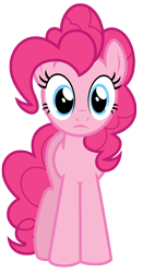 Size: 3290x6268 | Tagged: safe, artist:estories, character:pinkie pie, species:pony, female, high res, simple background, solo, transparent background, vector