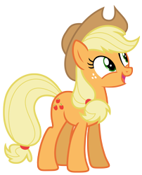 Size: 5311x6586 | Tagged: safe, artist:estories, character:applejack, species:pony, absurd resolution, female, simple background, solo, transparent background, vector