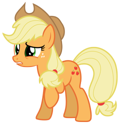 Size: 5881x6122 | Tagged: safe, artist:estories, character:applejack, species:pony, absurd resolution, female, simple background, solo, transparent background, vector