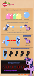 Size: 1919x4225 | Tagged: safe, artist:estories, character:twilight sparkle, character:twilight sparkle (alicorn), oc, oc:silverlay, species:alicorn, species:pony, species:unicorn, comic:a(pple)ffection, comic, dialogue, exposition, female, magic, mare, orb, pointy ponies, portal