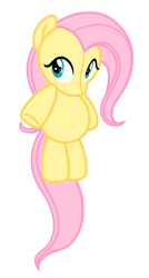 Size: 1625x3026 | Tagged: safe, artist:estories, character:fluttershy, species:pony, female, plushie, simple background, solo, transparent background, vector