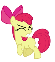 Size: 5533x6250 | Tagged: safe, artist:estories, character:apple bloom, species:pony, absurd resolution, female, simple background, solo, transparent background, vector