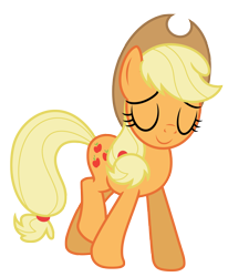 Size: 5969x7250 | Tagged: safe, artist:estories, character:applejack, species:pony, absurd resolution, eyes closed, female, simple background, solo, transparent background, vector
