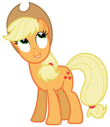 Size: 5692x6542 | Tagged: safe, artist:estories, character:applejack, species:pony, absurd resolution, female, simple background, solo, transparent background, vector