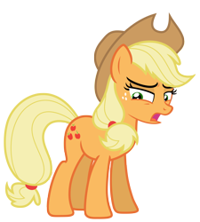 Size: 5928x6586 | Tagged: safe, artist:estories, character:applejack, species:pony, absurd resolution, female, simple background, solo, transparent background, vector