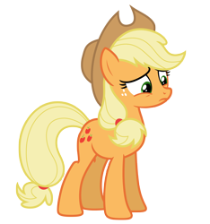 Size: 6558x7000 | Tagged: safe, artist:estories, character:applejack, species:pony, absurd resolution, female, simple background, solo, transparent background, vector