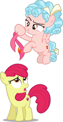 Size: 2855x5484 | Tagged: safe, artist:digimonlover101, artist:estories, artist:frownfactory, artist:suramii, edit, editor:slayerbvc, character:apple bloom, character:cozy glow, species:earth pony, species:pegasus, species:pony, accessory theft, accessory-less edit, apple bloom's bow, bow, cozy glow plays with fire, cutie mark, edited edit, evil, female, filly, fire, flying, freckles, hair bow, looking up, match, pure concentrated unfiltered evil of the utmost potency, pure unfiltered evil, simple background, the cmc's cutie marks, transparent background, vector, vector edit
