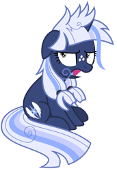 Size: 5728x8378 | Tagged: safe, artist:estories, oc, oc:silverlay, species:pony, species:unicorn, absurd resolution, female, mare, messy mane, simple background, solo, transparent background, vector