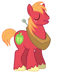 Size: 6123x8000 | Tagged: safe, artist:estories, character:big mcintosh, species:pony, absurd resolution, male, simple background, solo, transparent background, vector