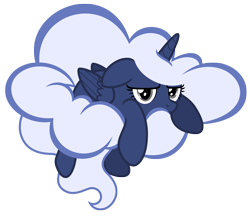Size: 7598x6586 | Tagged: safe, artist:estories, oc, oc:holly, species:alicorn, species:pony, absurd resolution, alicorn oc, cloud mane, female, mare, simple background, solo, transparent background