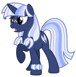 Size: 6687x6705 | Tagged: safe, artist:estories, oc, oc:silverlay, species:pony, species:unicorn, absurd resolution, female, mare, raised hoof, simple background, solo, transparent background, vector