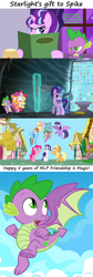 Size: 1500x4442 | Tagged: safe, artist:atomiclance, artist:cloudyglow, artist:missbeigepony, artist:powerpuncher, artist:quanno3, artist:skyheartpegasister, artist:strawberry-pannycake, artist:tamalesyatole, artist:the-crusius, artist:zacatron94, edit, edited screencap, screencap, character:apple bloom, character:applejack, character:fluttershy, character:pinkie pie, character:rainbow dash, character:rarity, character:scootaloo, character:spike, character:starlight glimmer, character:sweetie belle, character:twilight sparkle, character:twilight sparkle (alicorn), species:alicorn, species:pegasus, species:pony, episode:amending fences, episode:crusaders of the lost mark, episode:the cutie map, g4, my little pony: friendship is magic, betrayal, cave, comic, cutie mark, cutie mark crusaders, cutie mark vault, cutie unmarking, female, filly, flying, hilarious in hindsight, kidnapped, mane six, mare, ponyville, restaurant, s5 starlight, screencap comic, staff, staff of sameness, the cmc's cutie marks, winged spike, wings