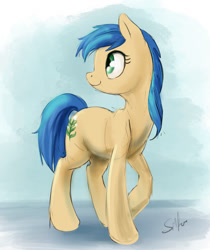 Size: 1259x1500 | Tagged: safe, artist:silfoe, oc, oc only, oc:cold tree, smiling, solo
