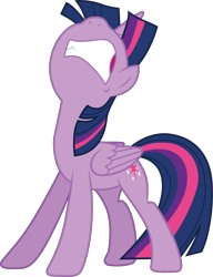 Size: 4000x5217 | Tagged: safe, artist:cloudyglow, character:twilight sparkle, character:twilight sparkle (alicorn), species:alicorn, species:pony, episode:the cutie re-mark, .ai available, absurd resolution, female, gritted teeth, mare, simple background, solo, transparent background, vector