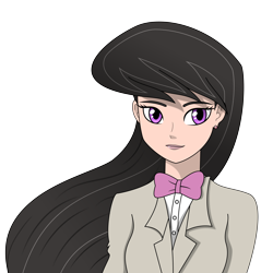 Size: 6600x6600 | Tagged: safe, artist:johnjoseco, artist:mamandil, character:octavia melody, species:human, absurd resolution, bust, female, humanized, looking at you, simple background, solo, transparent background, vector
