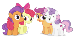 Size: 1050x550 | Tagged: safe, artist:dm29, character:apple bloom, character:scootaloo, character:sweetie belle, character:tender taps, species:pegasus, species:pony, ship:tenderbloom, episode:on your marks, g4, my little pony: friendship is magic, adorabloom, cute, cutealoo, cutie mark, cutie mark crusaders, diasweetes, female, julian yeo is trying to murder us, male, shipping, simple background, straight, tail hug, tail seduce, tendaww taps, the cmc's cutie marks, transparent background