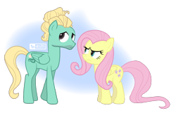 Size: 900x580 | Tagged: safe, artist:dm29, character:fluttershy, character:zephyr breeze, species:pegasus, species:pony, episode:flutter brutter, g4, my little pony: friendship is magic, brother and sister, duo, female, grumpy, male, simple background, transparent background