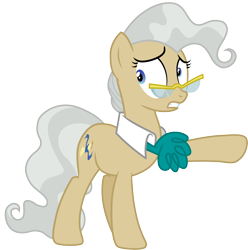 Size: 3040x3064 | Tagged: safe, artist:cloudyglow, character:mayor mare, episode:inspiration manifestation, g4, my little pony: friendship is magic, .ai available, female, pointing, simple background, solo, transparent background, vector